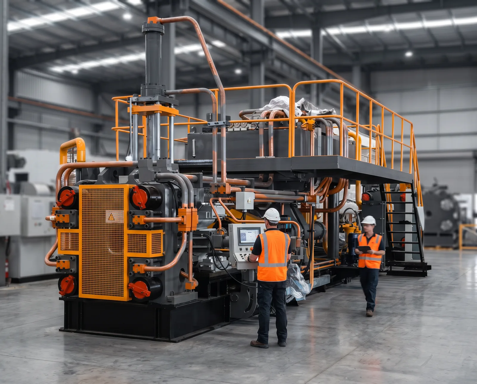 Prasa do wyciskania 3000 ton z napędem serwo (wlewek 9″)